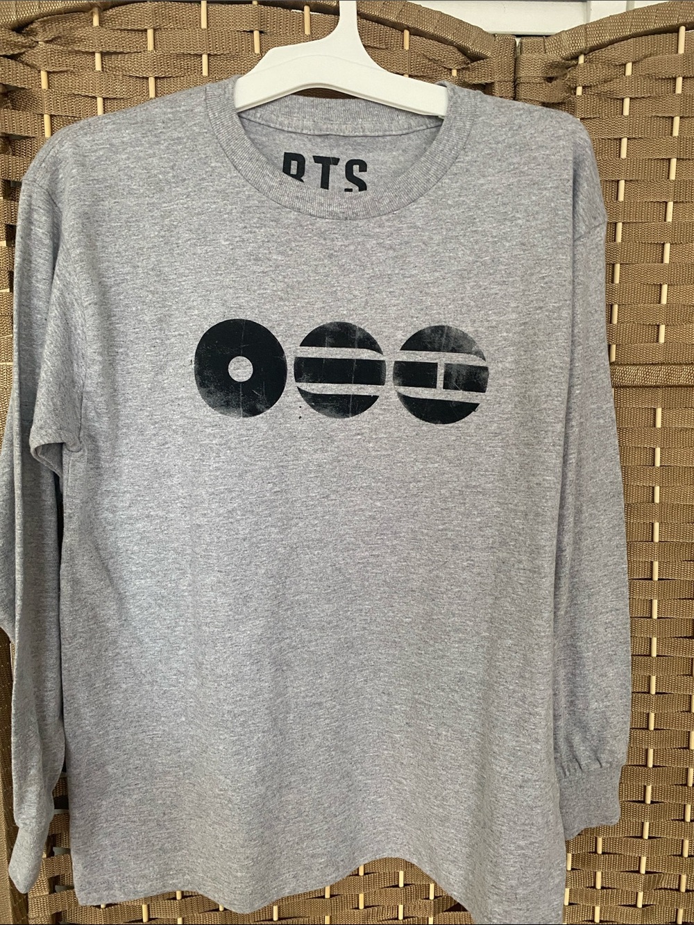 BTS Kids Gray Long-Sleeve Graphic Tee -
